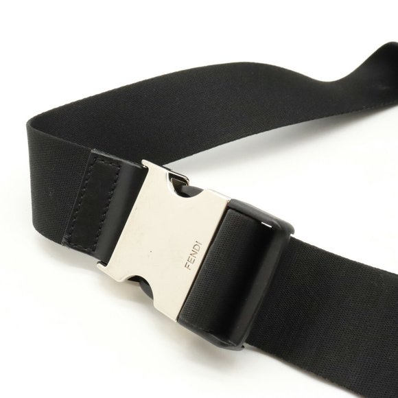 FENDI Zucca pattern diagonal belt bag, body waist pouch, coated canvas, leath... - Picture 8 of 9